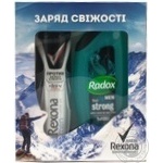 Набір Rexona Men Заряд свіжості 2пр х6
