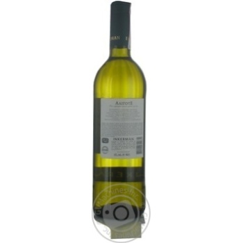 Inkerman Aligote Wine 12% 0.75l - buy, prices for MegaMarket - photo 2