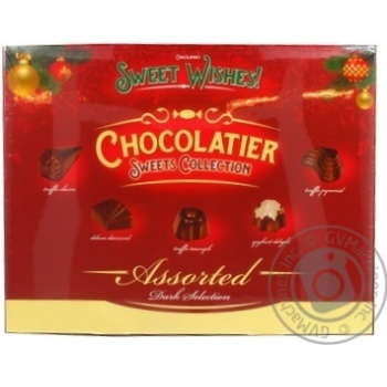 Конфеты шоколадные Chocolatier Sweets Collection ассорти 250г купить, цены на МегаМаркет - фото 1