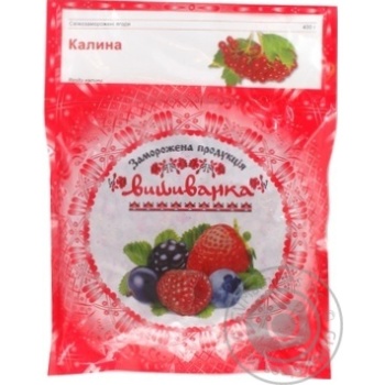 Fruit guelder rose Vushivanka frozen 400g - buy, prices for MegaMarket - photo 1