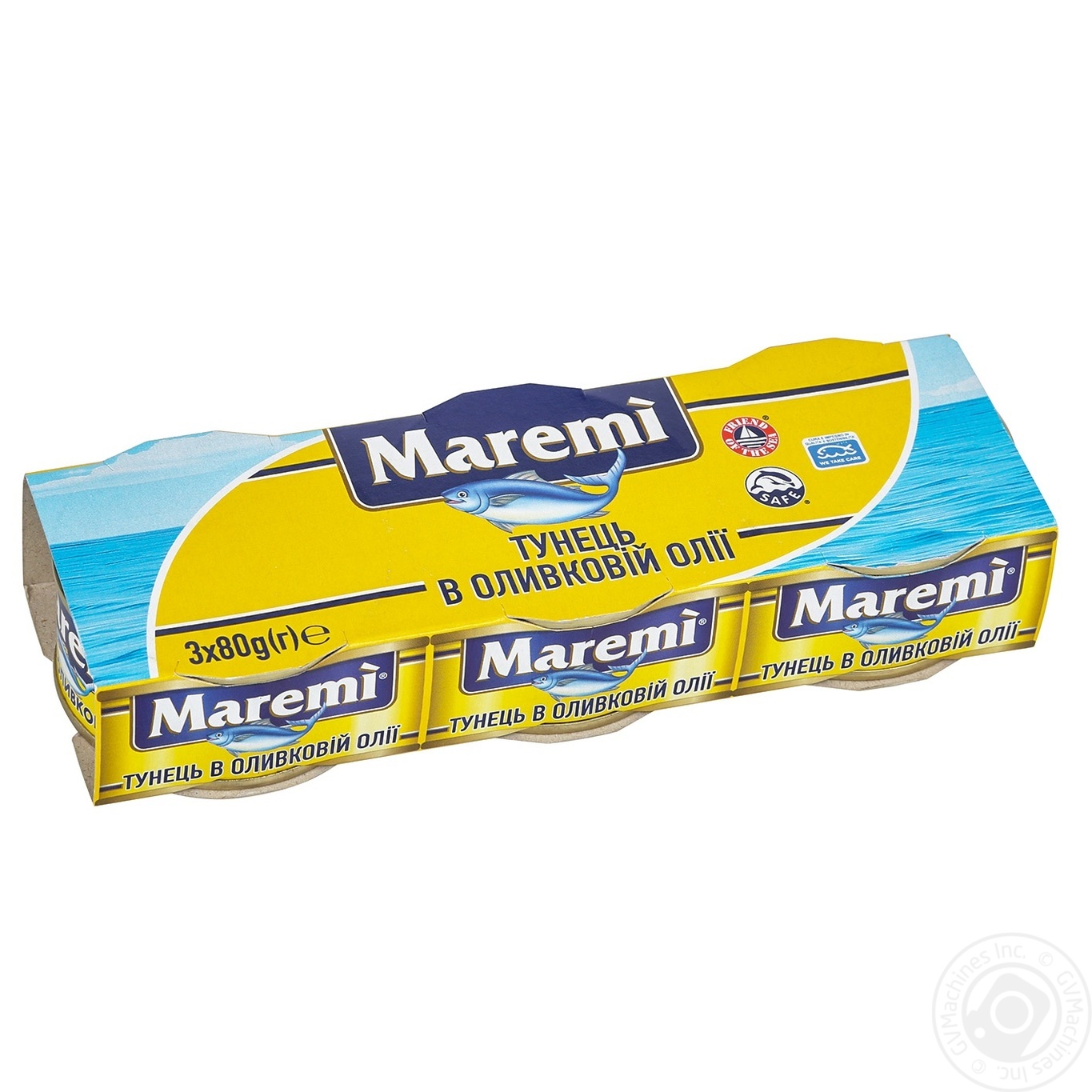 

Тунец Maremi в оливковом масле 3*80г