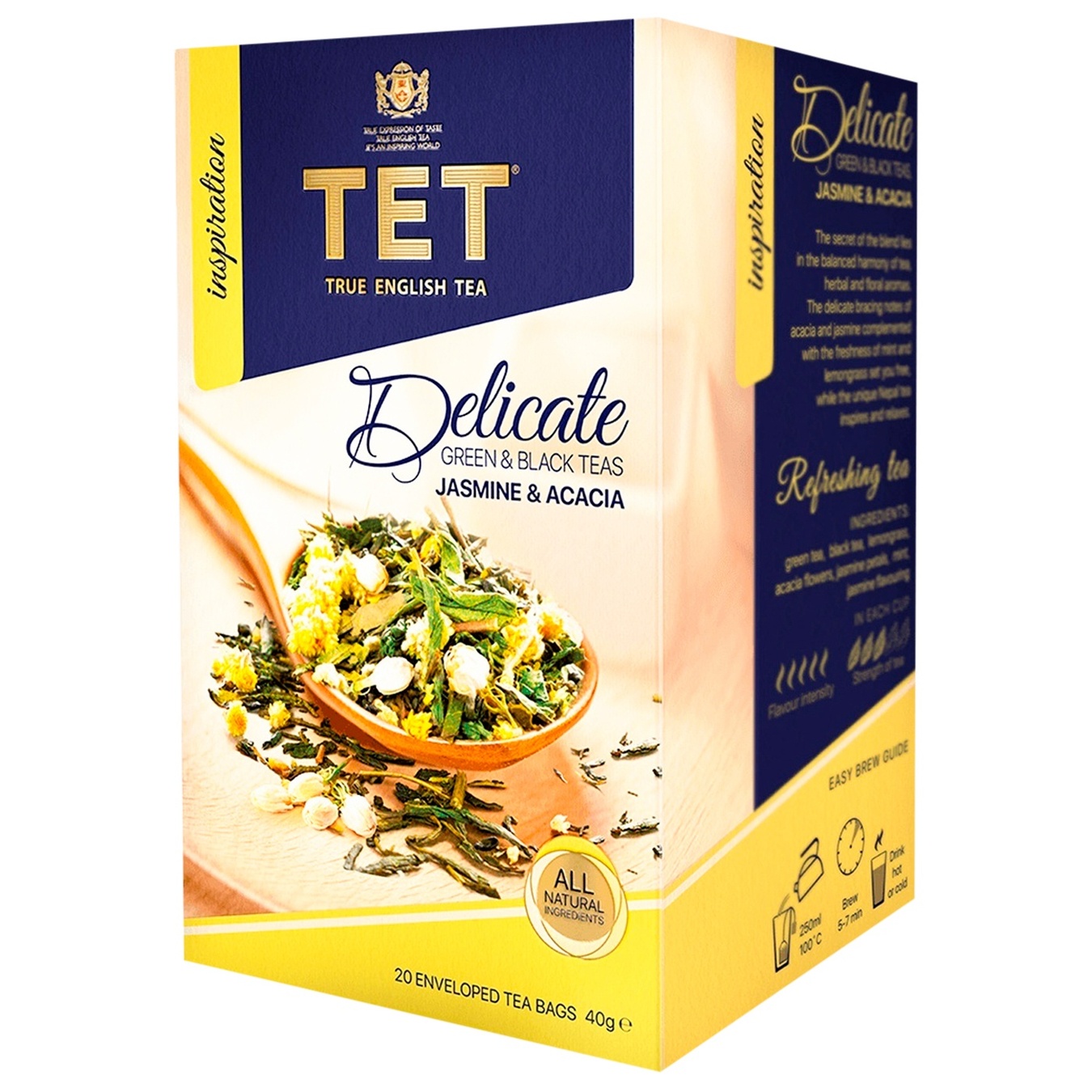 

Чай ТЕТ Delicate зеленый 20шт*2г