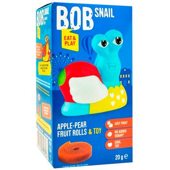 Набор Конфеты Bob Snail яблоко-груша 20г и игрушка - купить, цены на Идеал - фото 3