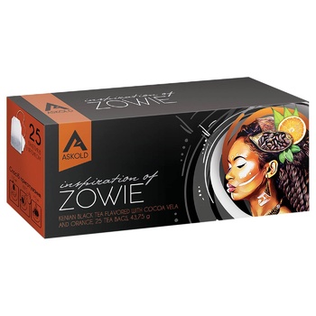 Askold Inspiration Zoe Black Tea 25pcs 43.75g - buy, prices for Auchan - photo 1