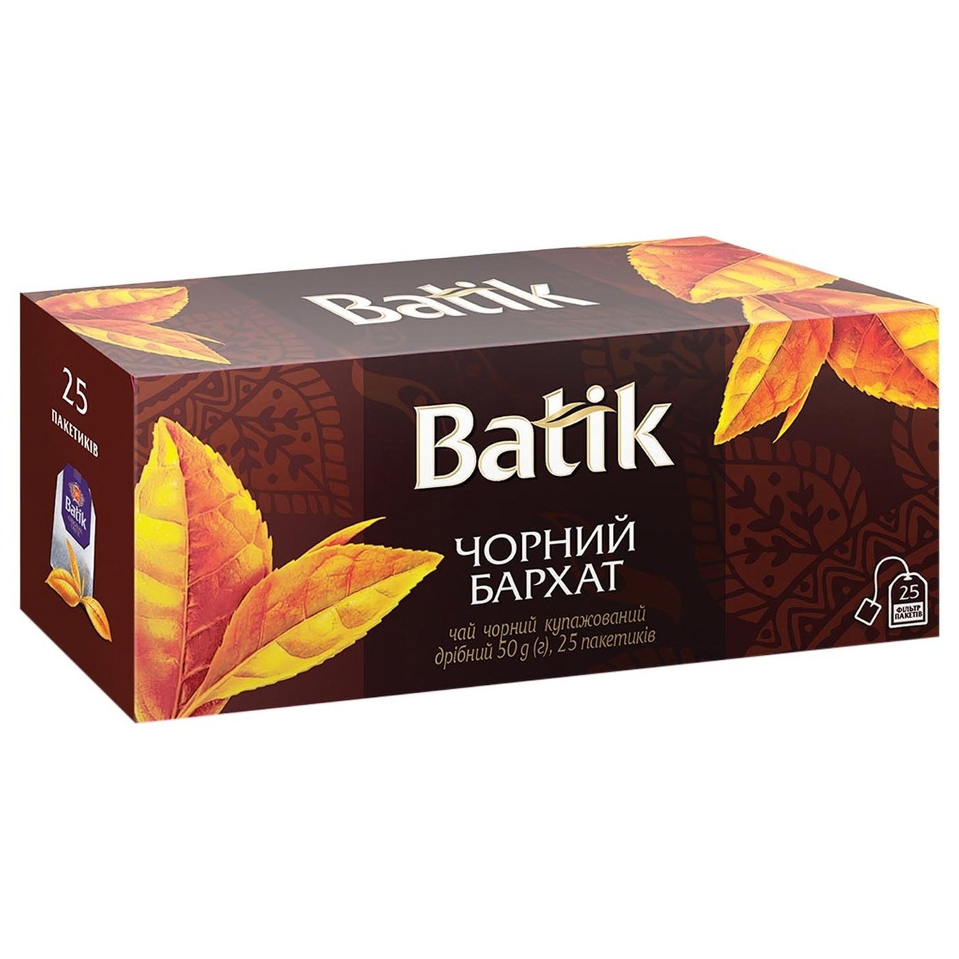 

Чай черный Batik 25шт 2г