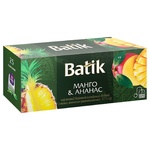 Чай Batik зелений манго і ананас 20шт*1,5г