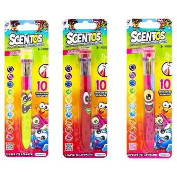 Scentos 41250 Aromatic Ballpoint Pen 10colors - buy, prices for Tavria V - photo 1