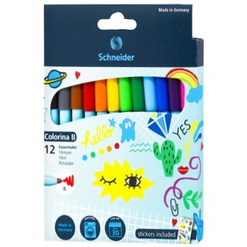 Schneider Felt pens B2 12 pieces - buy, prices for NOVUS - photo 1