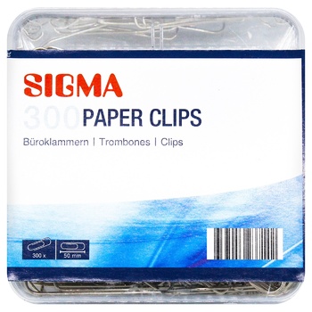 Sigma Paperclips 300pcs 50mm - buy, prices for - photo 2