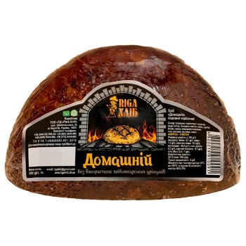 Riga Hlib Domashniy Bread 200g - buy, prices for MegaMarket - photo 1