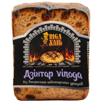 Riga Hlib Dzintars Vinoga Bread 230g - buy, prices for Chudo Market - photo 1