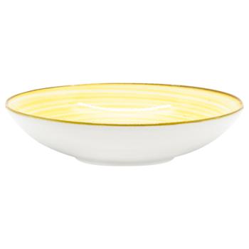 Merto Professional Madleen Yellow Deep Plate 21cm - buy, prices for METRO - photo 1