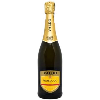 Вино ігристе Valdo Prosecco DOC біле екстра сухе 11% 0,75л - купити, ціни на Ідеал - фото 1