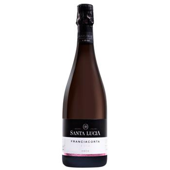Вино игристое Santa Lucia Franciacorta Rosé DOCG Brut розовое 12,5% 0,75л