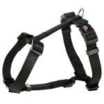 Trixie Premium H-Harness for Dogs XS–S 30-44cm/10mm Black