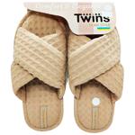 Twins 13957 HS-VL Women's Waffle Caramel Slippers s.36/37