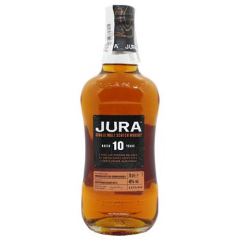 Виски Isle of Jura 10 лет 40% 0,7л + 2 бокала - купить, цены на - фото 2