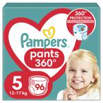 Подгузники-трусики Pampers Pants размер 5 Junior  12-17кг 96шт