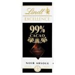 Шоколад чорний Lindt Excellence 99% 50г