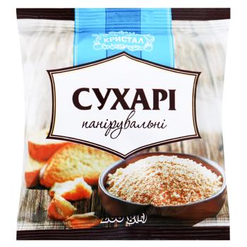 Сухарі панірувальні Кристал 200г - купити, ціни на Епіцентр FOOD - фото 1