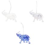 Koopman Elephant Hanging Decoration 10cm in Assortment