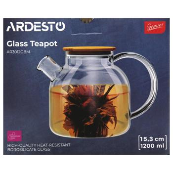 Ardesto Gemini Teapot 1200ml - buy, prices for ULTRAMARKET - photo 3