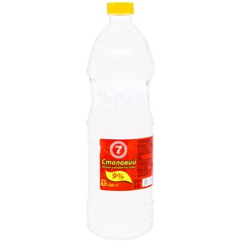 "7" Acetic Acid Solution 9% 0.9l - buy, prices for COSMOS - photo 1