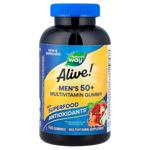 Мультивітаміни для чоловіків віком від 50 років, Alive! Men's 50+, Nature's Way, 150таблеток