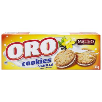 Mulino Oro Vanilla Cookies 130g - buy, prices for - photo 1