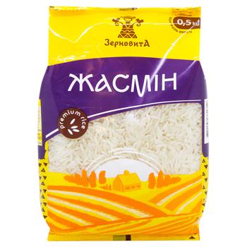 Zernovyta Jasmine Rice 500g - buy, prices for MegaMarket - photo 1