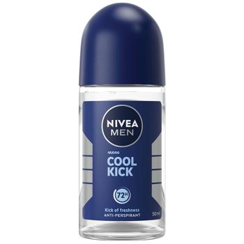 Антиперспирант шариковый Nivea Men Cool Kick 50мл