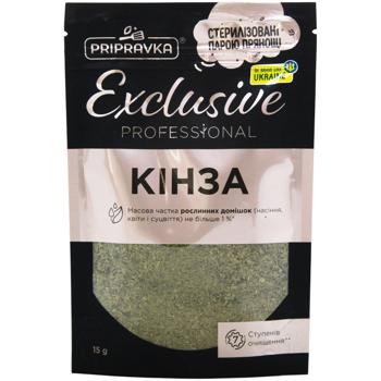 Pripravka Exclusive Professional Dried Cilantro 15g - buy, prices for Ideal - photo 1