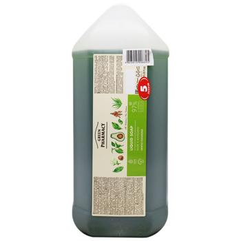 Green Pharmacy Aloe and Avocado Liquid Cream Soap 5l - buy, prices for ULTRAMARKET - photo 2