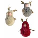 Украшение елочное 70*70*130мм