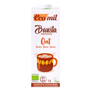 Ecomil Milk Organic Organic vegetable oatmeal without sugar 1l - buy, prices for Auchan - photo 1