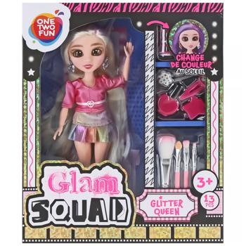 One Two Fun Glam Squad Glitter Queen Doll 27cm - buy, prices for Auchan - photo 1