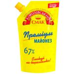 Майонез Королевский смак Премиум 67% 500г дой-пак Украина