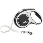 Flexi New Comfort Roulette Leash with Tape M Up to 25kg 5m Black