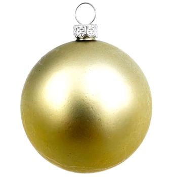 Champagne Plastic Christmas Tree Ball 20cm - buy, prices for METRO - photo 1