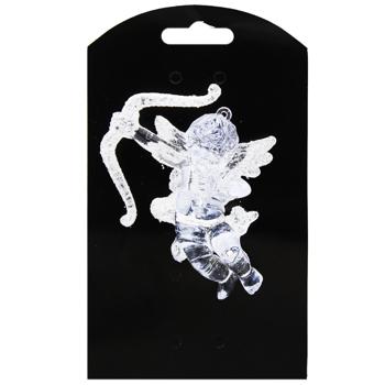 Прикраса Купідон прозорий 10см - купити, ціни на Auchan - фото 1
