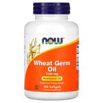 Олія зародків пшениці Now Foods 1130мг 100 гелевих капсул