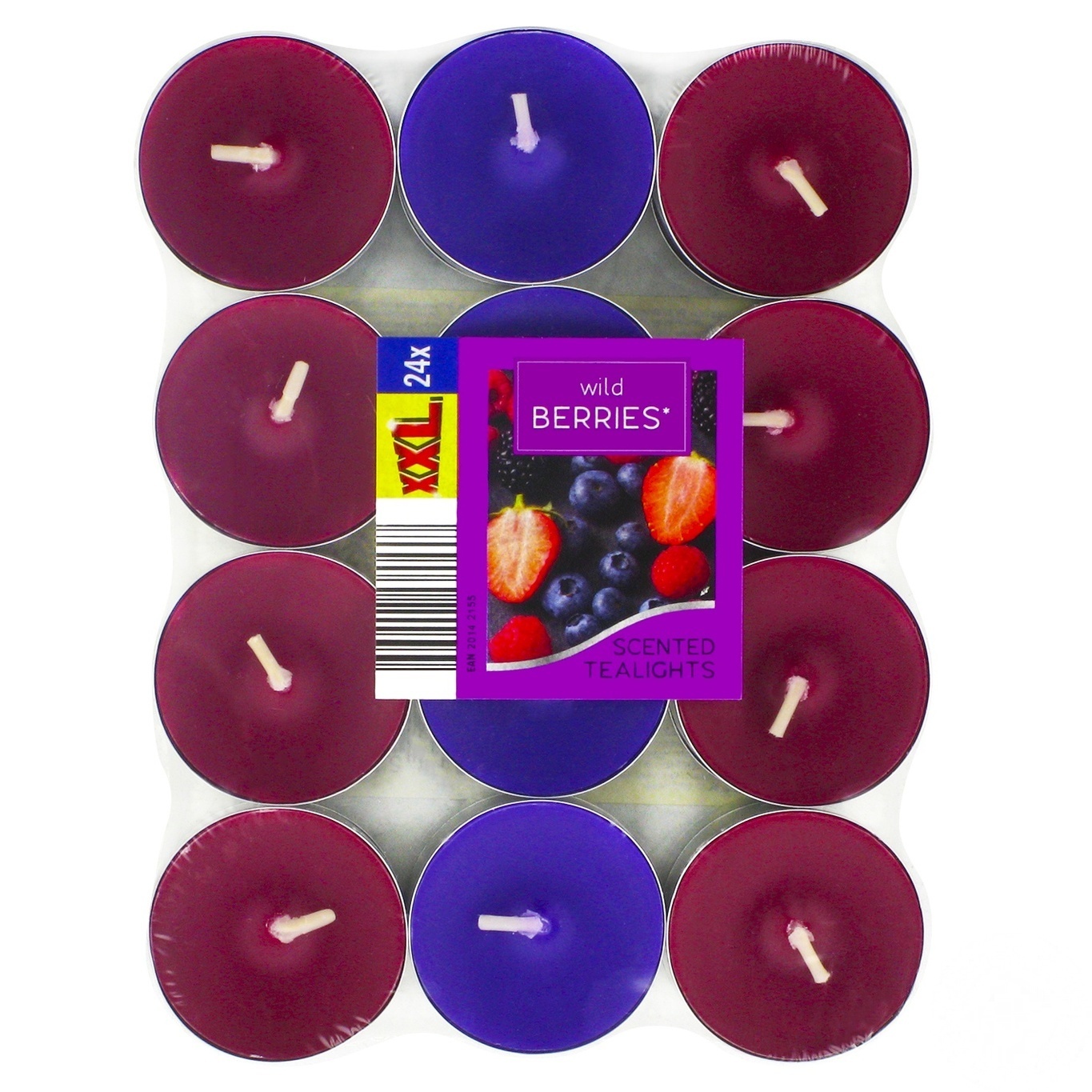

Свеча Kyiv Candle Factory лесные ягоды 24шт