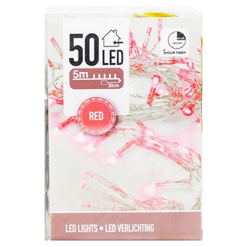 Indoor Coloured Garland 50LED 5m in assortment - buy, prices for - photo 4