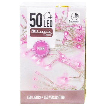 Indoor Coloured Garland 50LED 5m in assortment - buy, prices for - photo 2