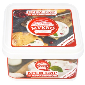 Крем-сыр Мукка с клюквой 250г - купить, цены на Auchan - фото 2