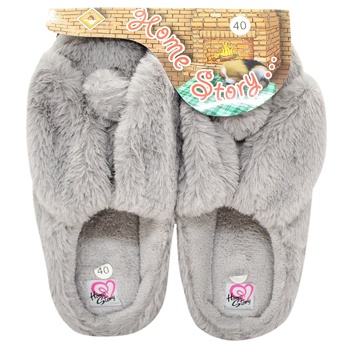 Home Story Slippers for Women size 36-41 - buy, prices for MegaMarket - photo 1