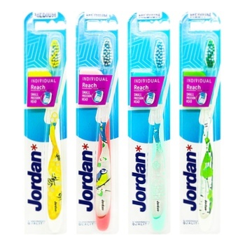 Jordan Individual Reach Medium Toothbrush - buy, prices for MegaMarket - photo 2