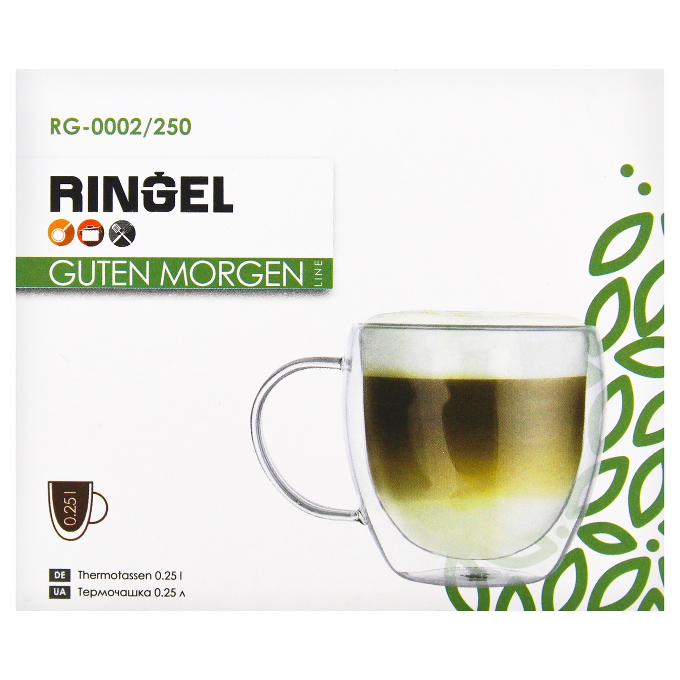 

Чашка Ringel Guten Morgen двойные стенки 250мл