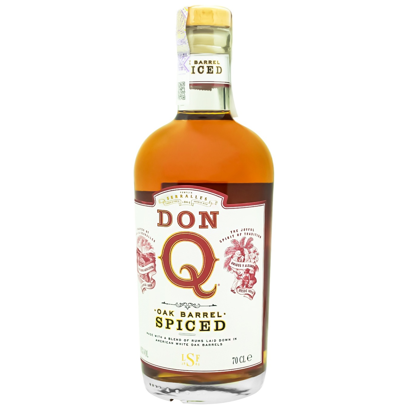 

Ром Don Q Oak Barrel Spiced 45% 0,7л