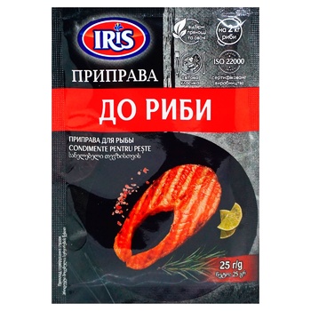 Приправа Iris для рыбы 25г - купить, цены на Торба - фото 4